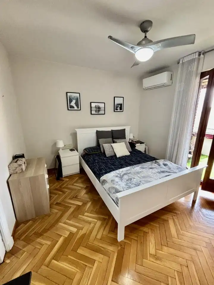 Bedroom of Flat for sale in  Zaragoza Capital  with Air Conditioner, Heating and Parquet flooring