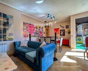 Exterior view of Flat for sale in  Madrid Capital  with Heating, Parquet flooring and Terrace