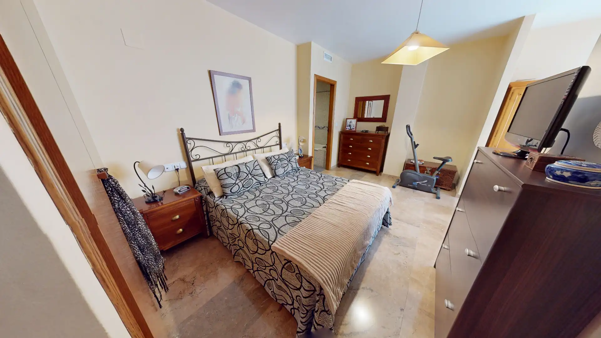 Bedroom of Flat for sale in El Campello  with Air Conditioner, Storage room and Furnished