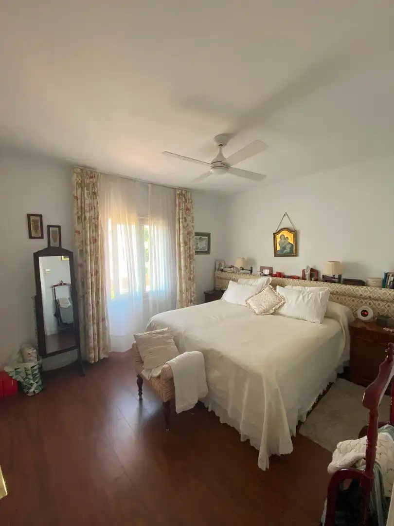 Bedroom of Detached homes for rent in El Puerto de Santa María  with Air Conditioner, Heating and Private garden