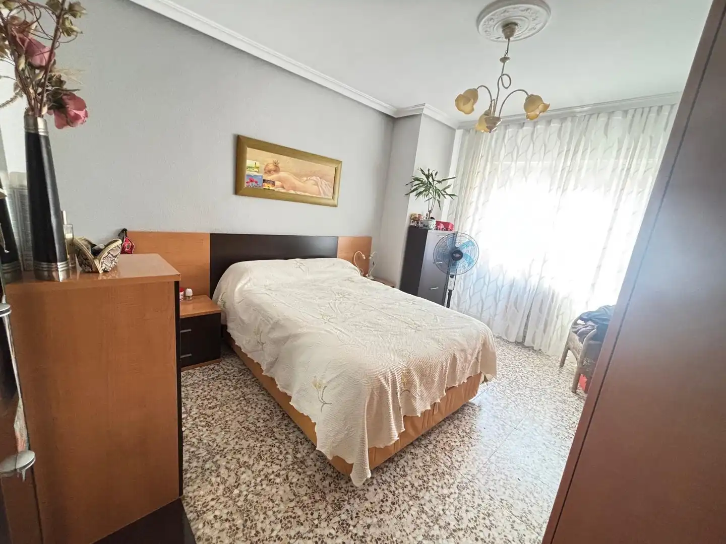 Bedroom of Flat for sale in Ciudad Real  with Air Conditioner, Heating and Terrace