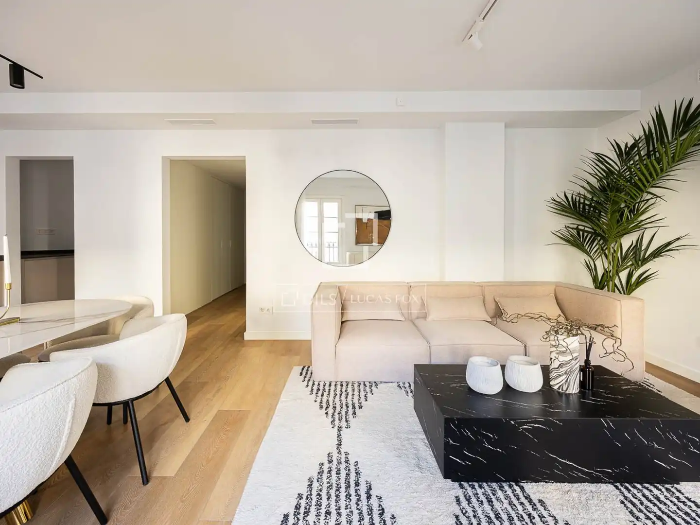 Sala de estar de Piso en venta en Barcelona con Aire acondicionado, Terraza y Piscina
