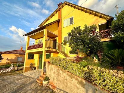 Exterior view of House or chalet for sale in Sant Pere de Vilamajor  with Private garden, Terrace and Swimming Pool