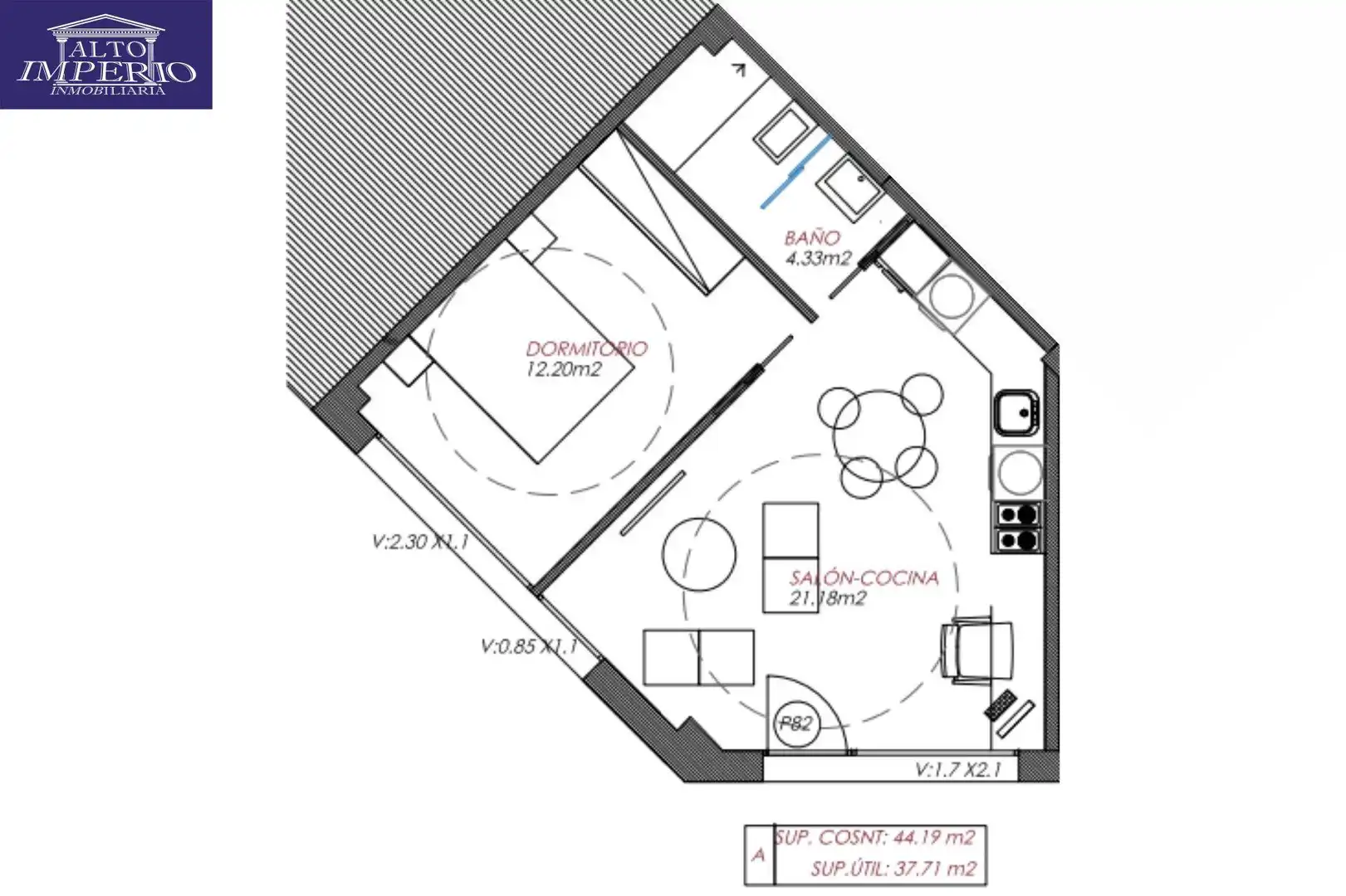 Apartamento en venta en Granada con Aire acondicionado y Calefacción