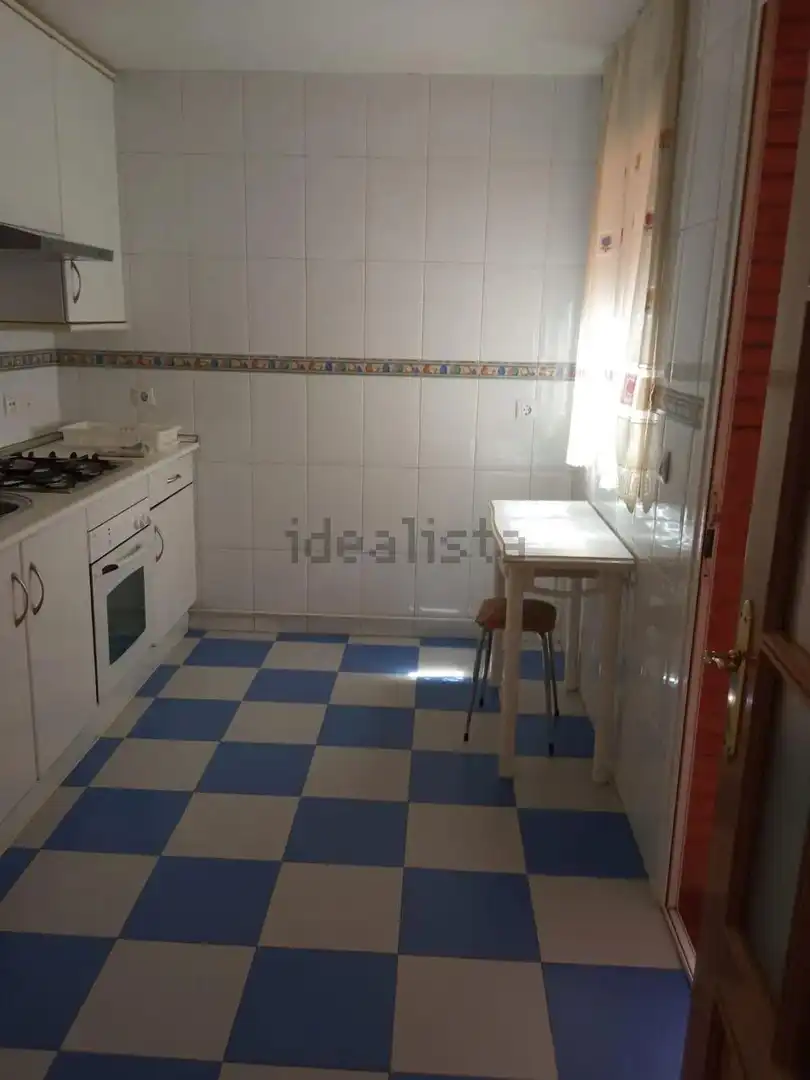 Kitchen of Flat for sale in Ciudad Real  with Heating, Private garden and Furnished