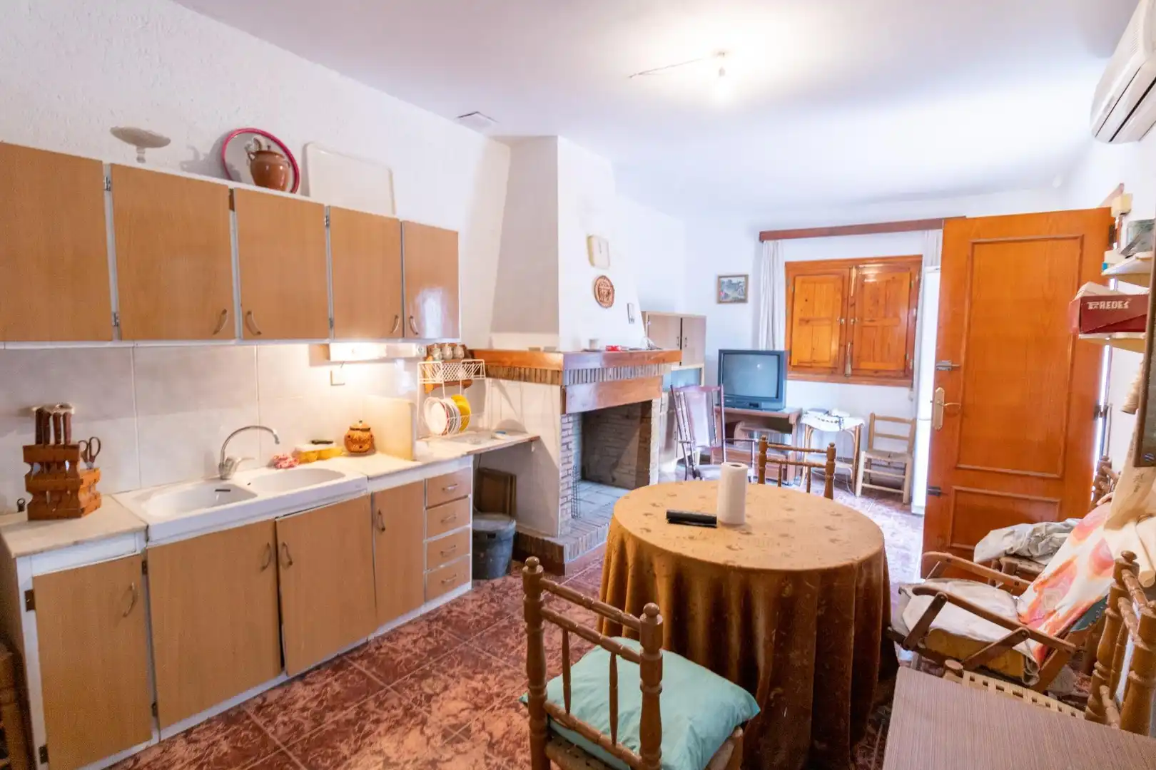 Kitchen of Houses for sale in Alhabia  with Terrace, Storage room and Furnished
