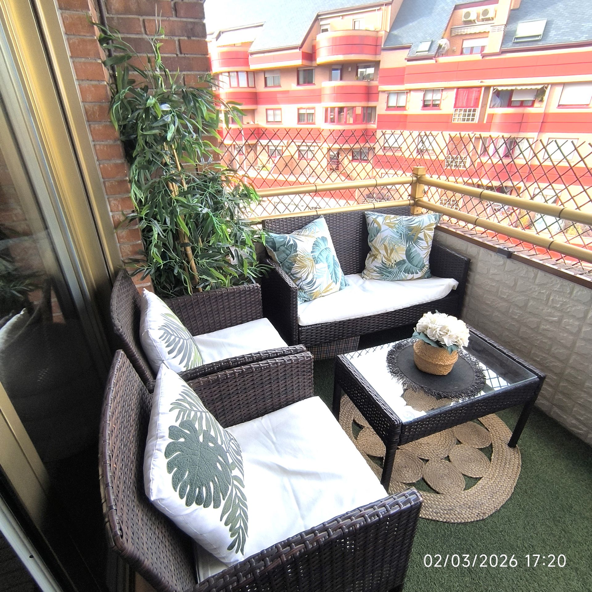 Terrace of Flat for sale in Majadahonda  with Air Conditioner, Heating and Parquet flooring