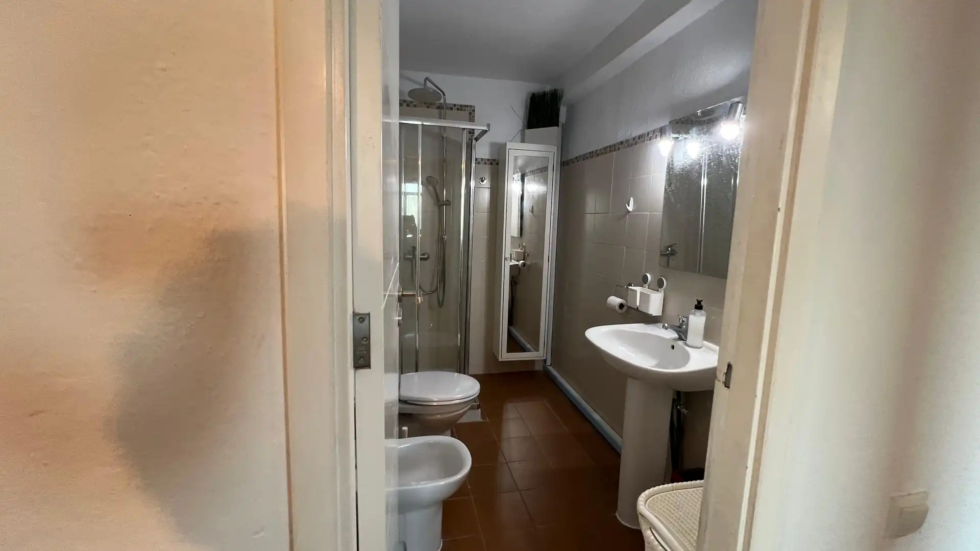Baño de Piso de alquiler en Santa Cruz de Tenerife con Jardín privado, Terraza y Amueblado