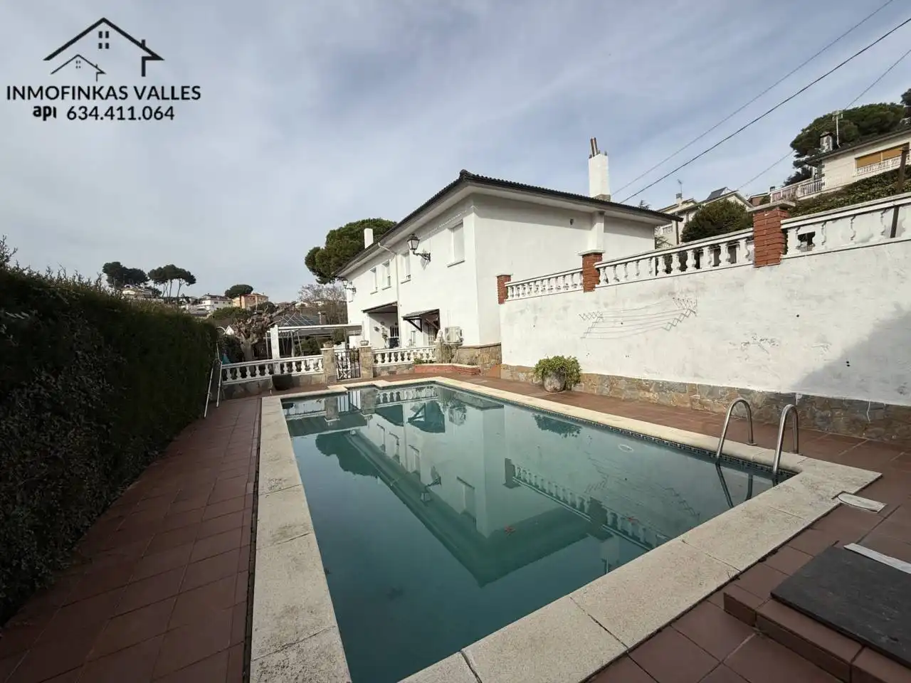 Vista exterior de Casa o chalet en venta en Lliçà de Vall con Aire acondicionado, Calefacción y Jardín privado