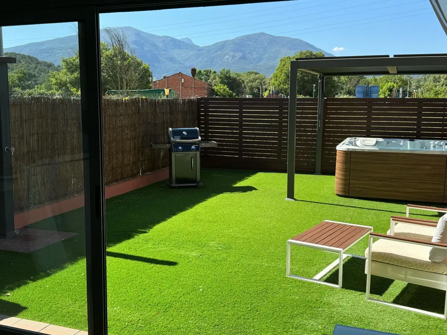 Terrassa de Casa adosada en venda en Gualba amb Aire condicionat, Calefacció i Jardí privat