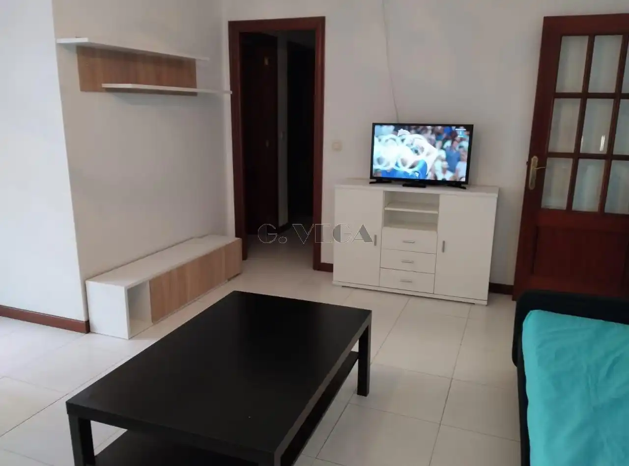 Sala de estar de Piso de alquiler en Sanxenxo con Amueblado