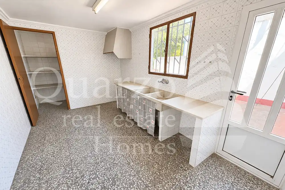 Cocina de Casa o chalet en venta en Montaverner con Terraza y Amueblado
