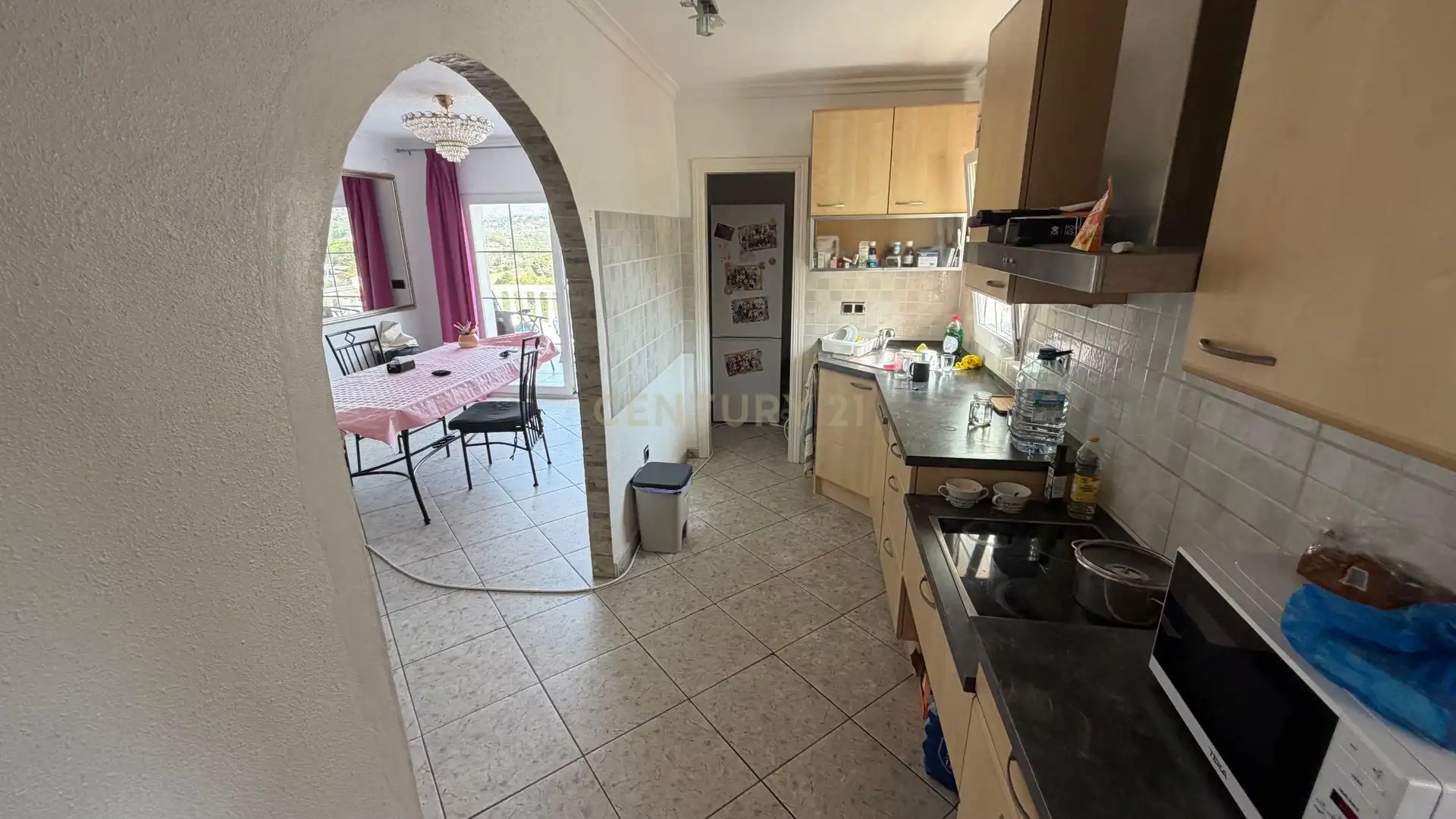 Cocina de Casa o chalet en venta en Calpe / Calp con Aire acondicionado, Jardín privado y Trastero