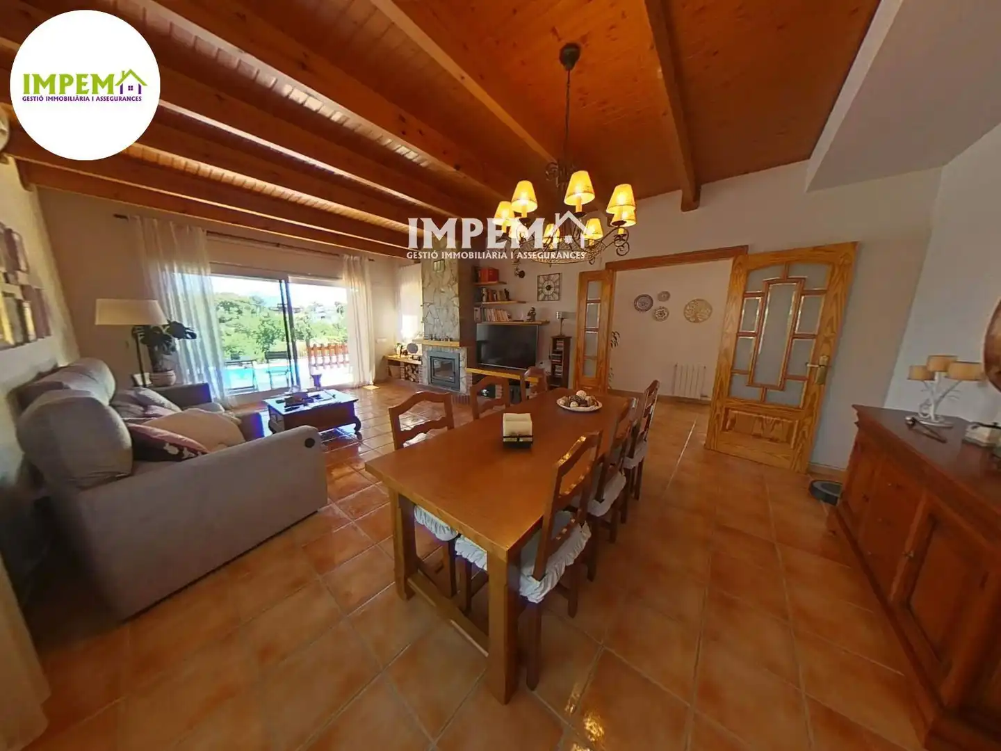 Esszimmer von Haus oder Chalet zum Verkauf in Piera mit Klimaanlage, Terrasse und Abstellraum