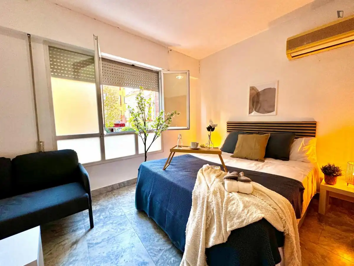 Schlafzimmer von Wohnungen zur untervermieten in Guadalajara Capital mit Möbliert, Ofen und Internet