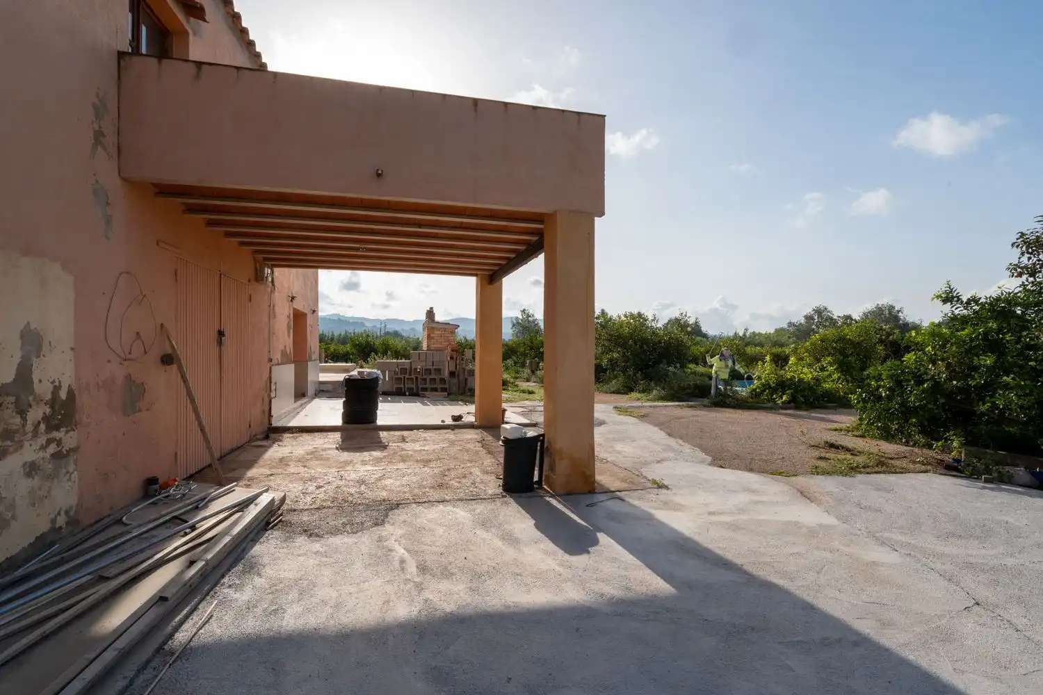 Außenansicht von Country house zum Verkauf in Tortosa mit Privatgarten, Terrasse und Abstellraum