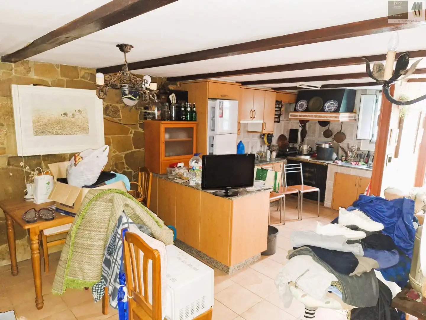 Cuina de Casa o xalet en venda en Bergondo