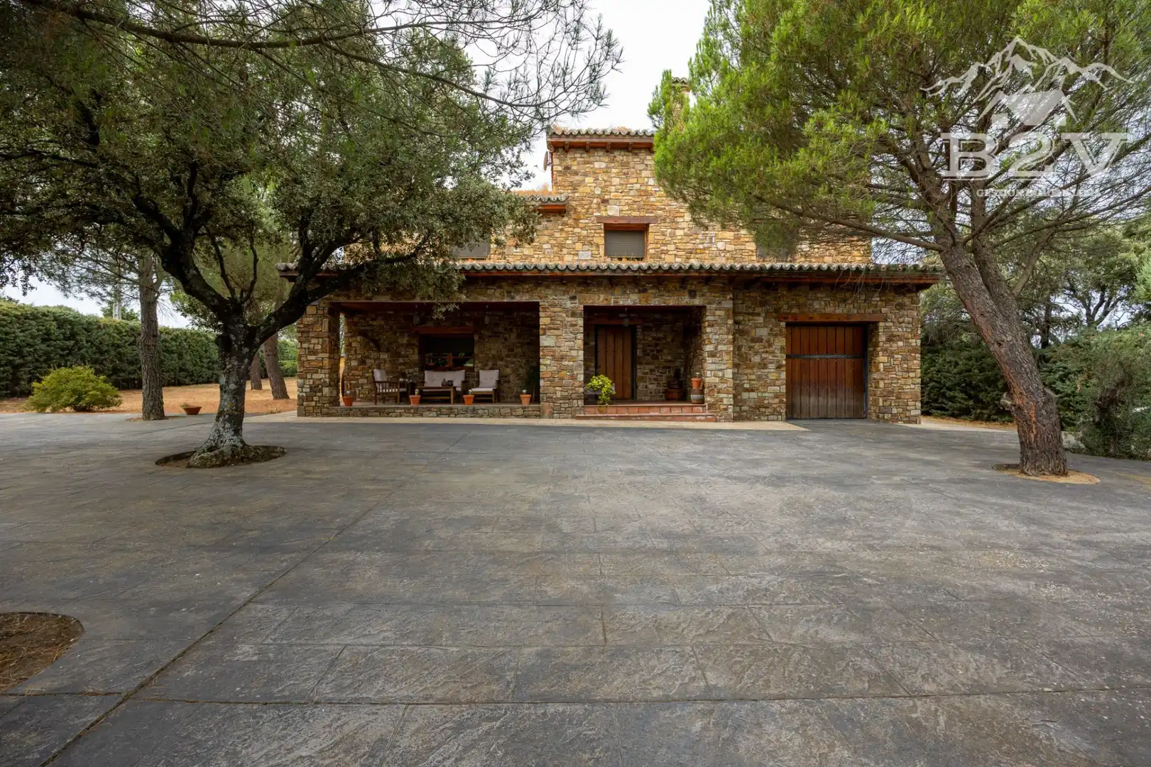 Vista exterior de Casa o chalet en venta en Garganta de los Montes con Aire acondicionado, Calefacción y Jardín privado
