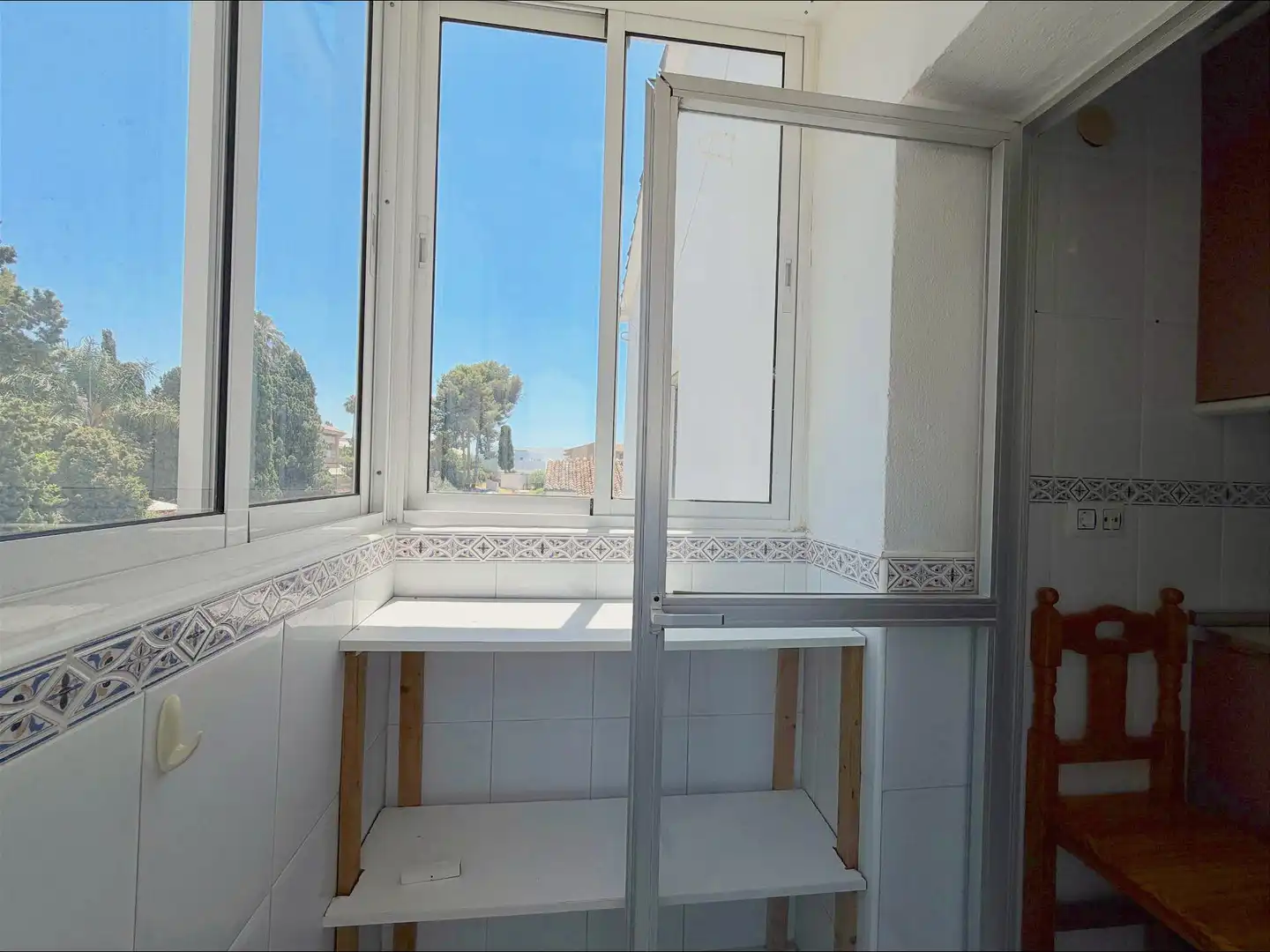 Baño de Apartamento en venta en Mijas con Aire acondicionado, Jardín privado y Terraza