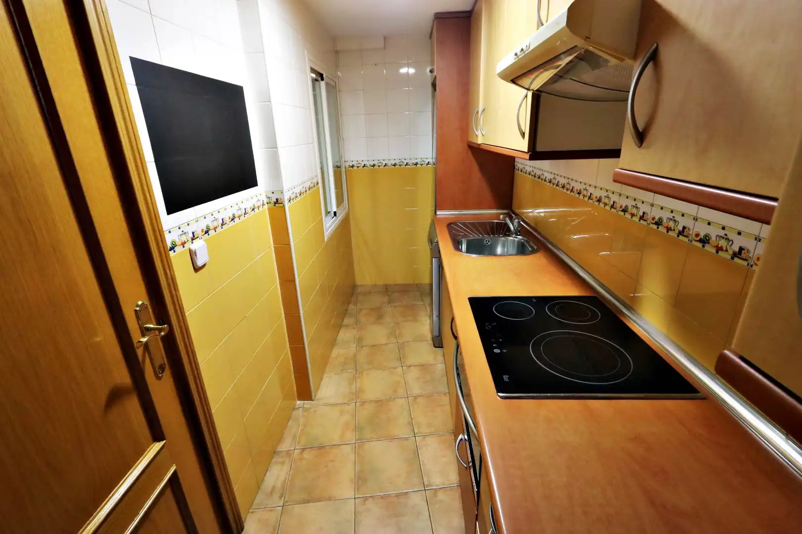 Kitchen of Flat for sale in Getafe  with Air Conditioner, Heating and Terrace
