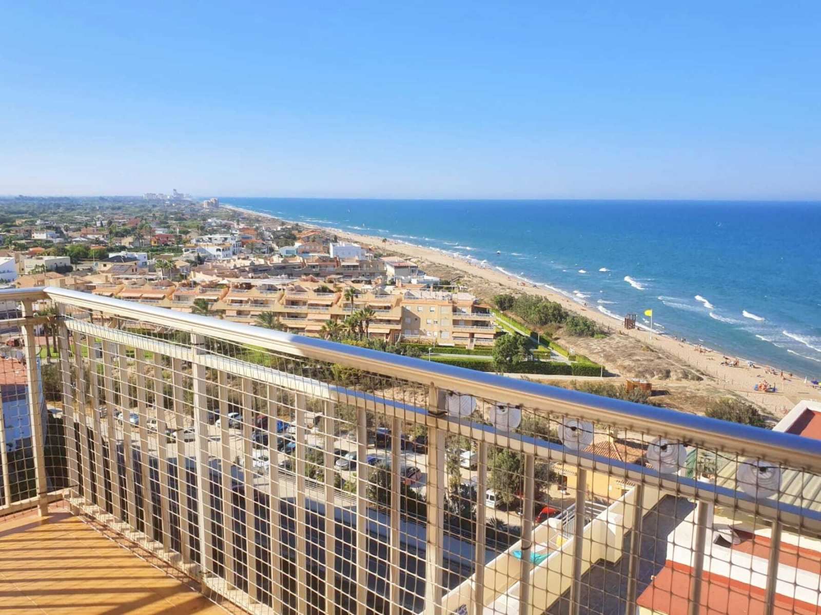 Vista exterior de Piso de alquiler en Cullera con Aire acondicionado, Terraza y Amueblado