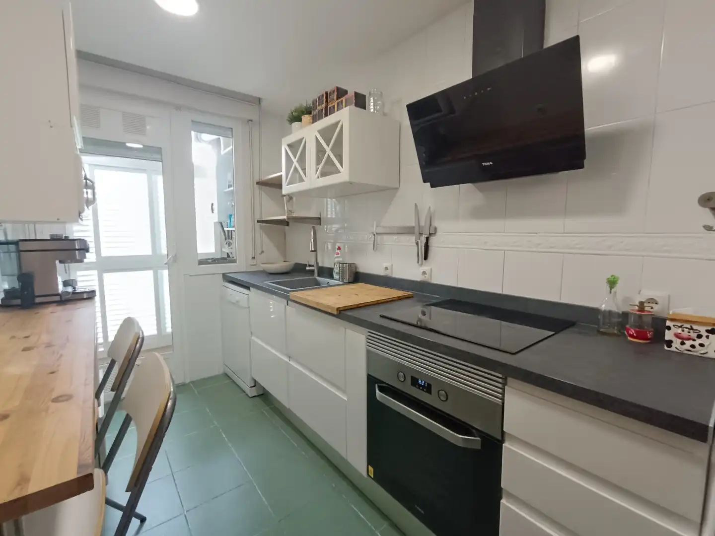 Cuina de Pis de lloguer en Villanueva del Pardillo amb Aire condicionat, Calefacció i Parquet