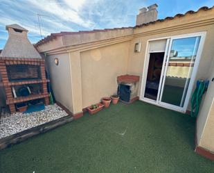 Terrace of Duplex for sale in El Pla de Santa Maria  with Air Conditioner, Heating and Parquet flooring