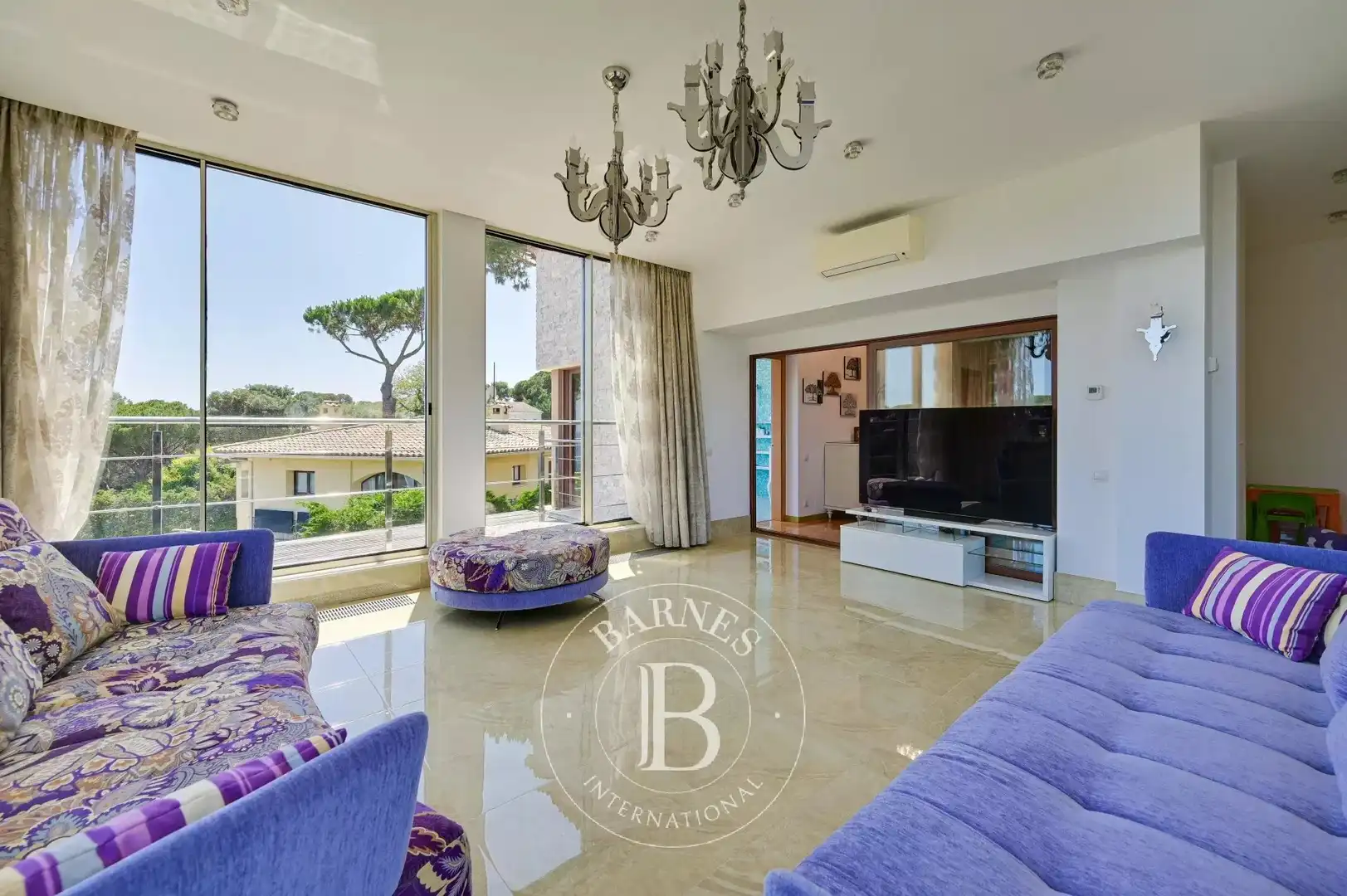 Sala de estar de Casa o chalet en venta en Lloret de Mar con Aire acondicionado, Calefacción y Jardín privado