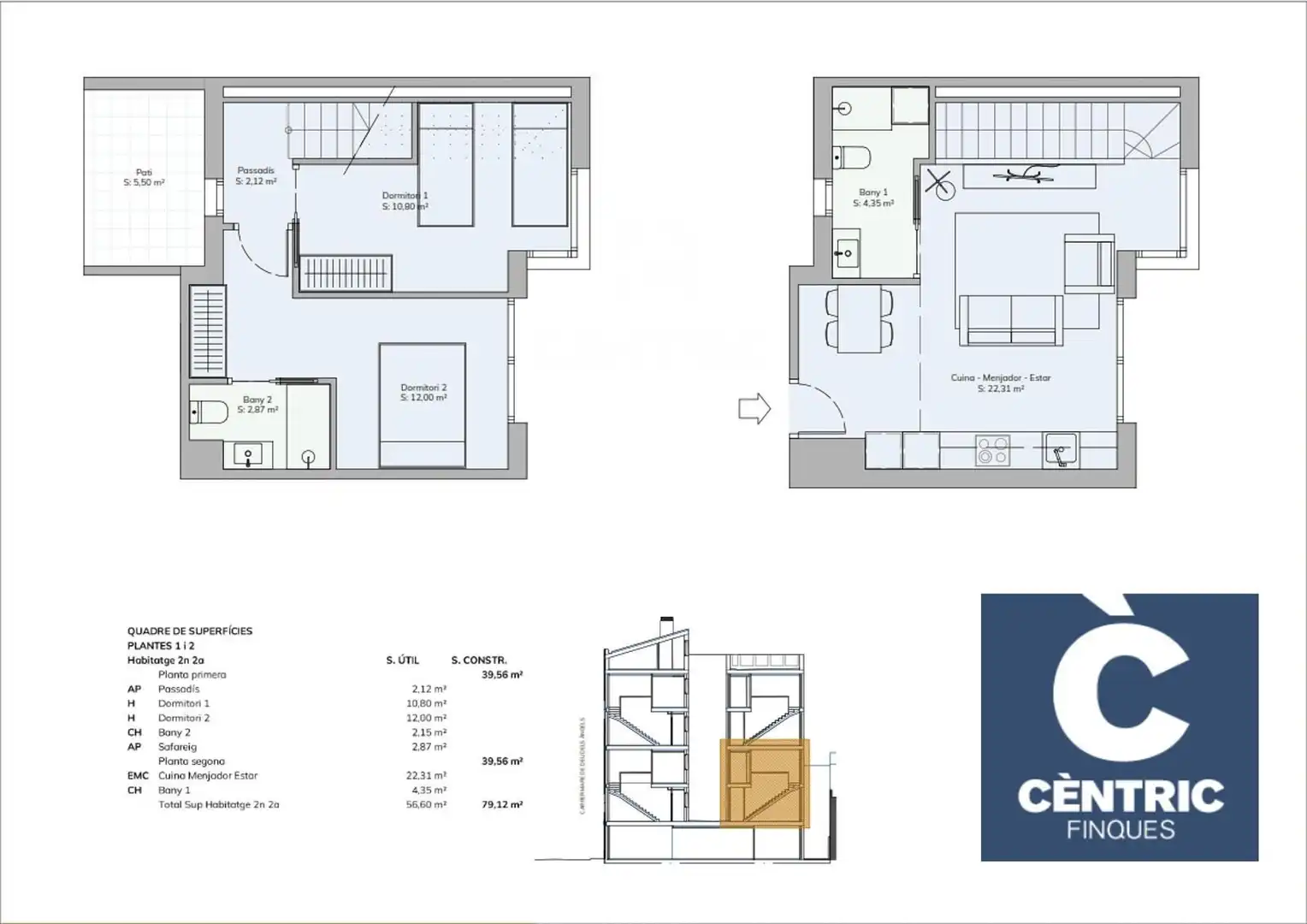 Flat for sale in Terrassa
