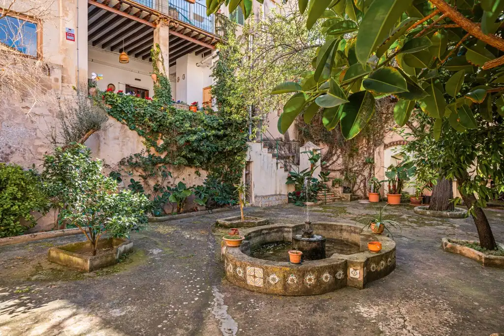 Jardí de Apartament en venda en  Palma de Mallorca amb Calefacció, Jardí privat i Terrassa