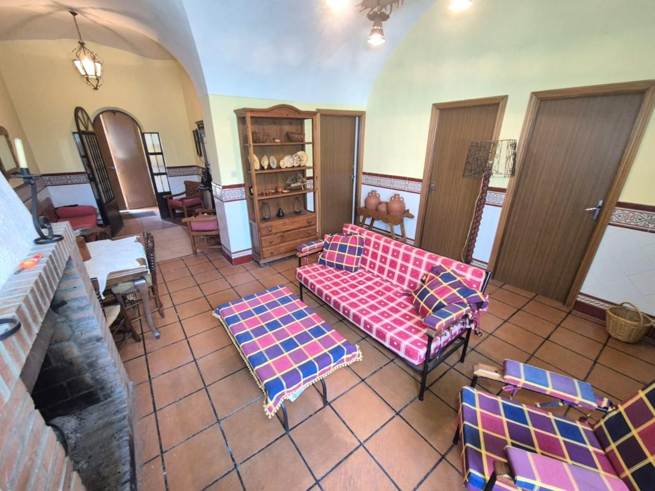 Sala d'estar de Finca rústica en venda en Don Benito amb Jardí privat i Terrassa