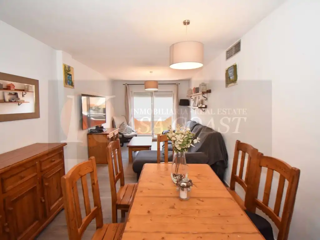 Exterior view of Flat for sale in Mijas  with Air Conditioner, Private garden and Terrace