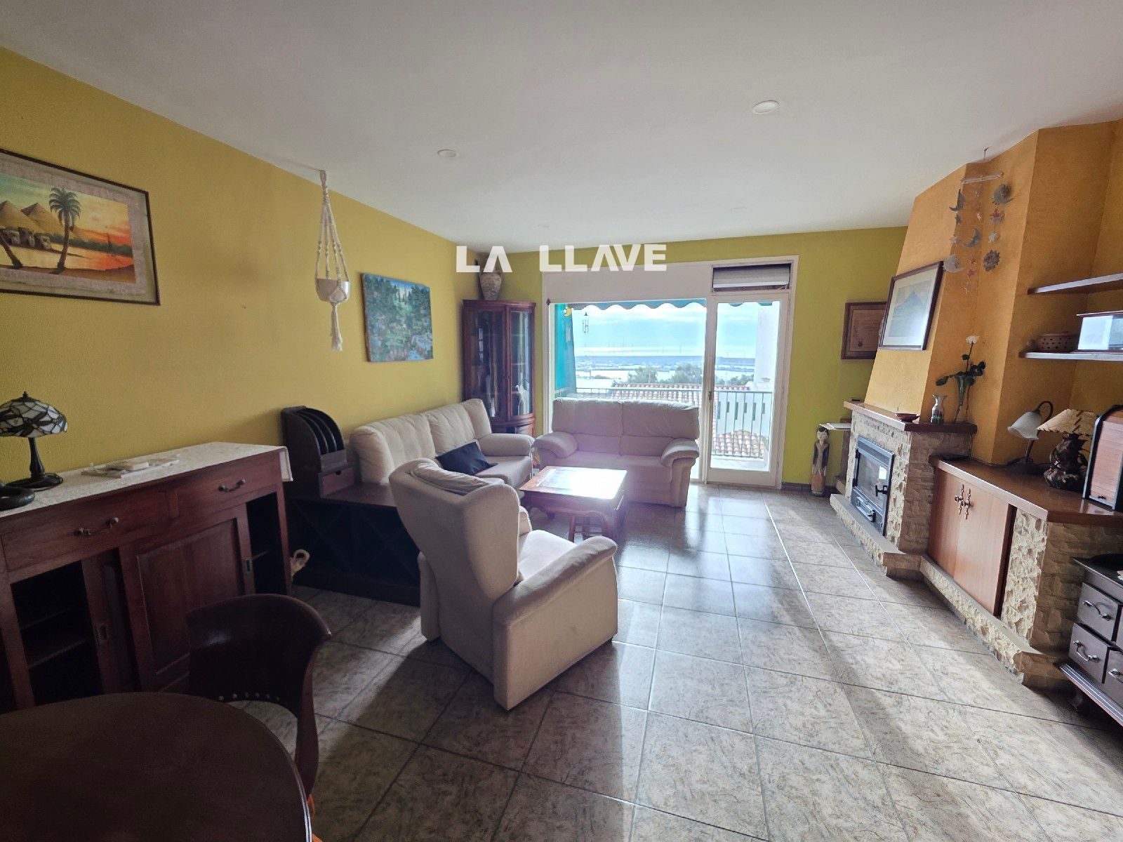Living room of Flat for sale in Blanes  with Air Conditioner, Heating and Terrace