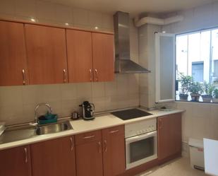 Kitchen of Flat for sale in  Madrid Capital  with Heating and Storage room