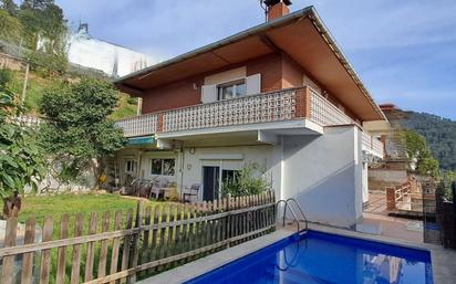 Exterior view of House or chalet for sale in Vallirana  with Heating, Terrace and Storage room