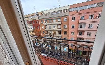 Exterior view of Flat to rent in  Madrid Capital  with Air Conditioner, Heating and Parquet flooring