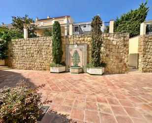 Garden of Single-family semi-detached for sale in Marbella  with Air Conditioner, Private garden and Terrace