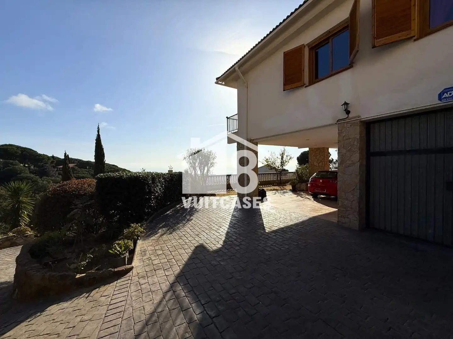 Vista exterior de Casa o xalet en venda en Arenys de Munt amb Calefacció, Terrassa i Traster
