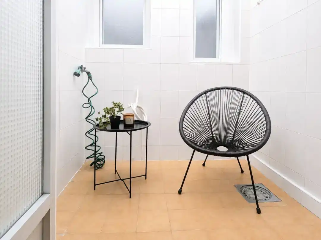 Terrasse von Wohnung zur Miete in Cartagena mit Klimaanlage, Privatgarten und Möbliert