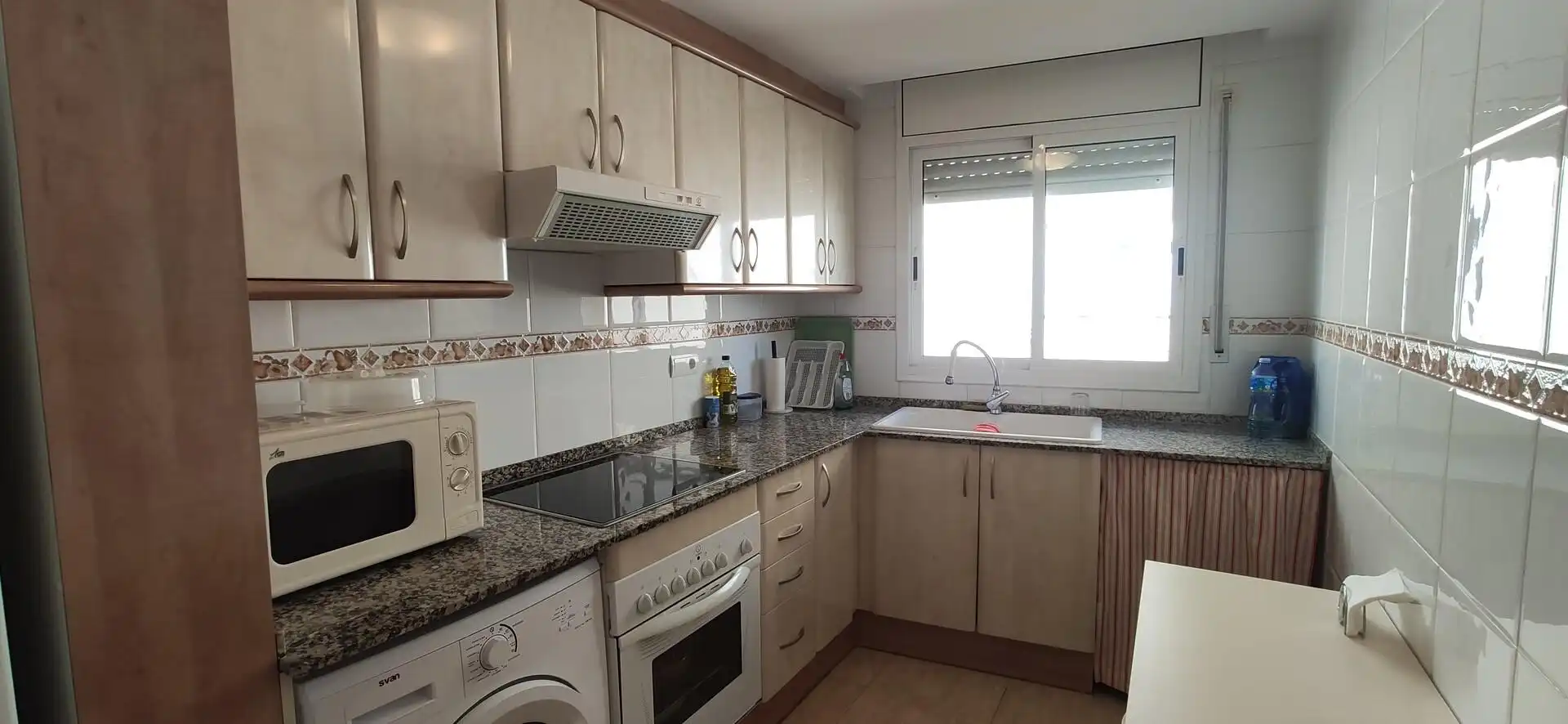 Küche von Wohnung zur Miete in La Ràpita mit Möbliert und Balkon