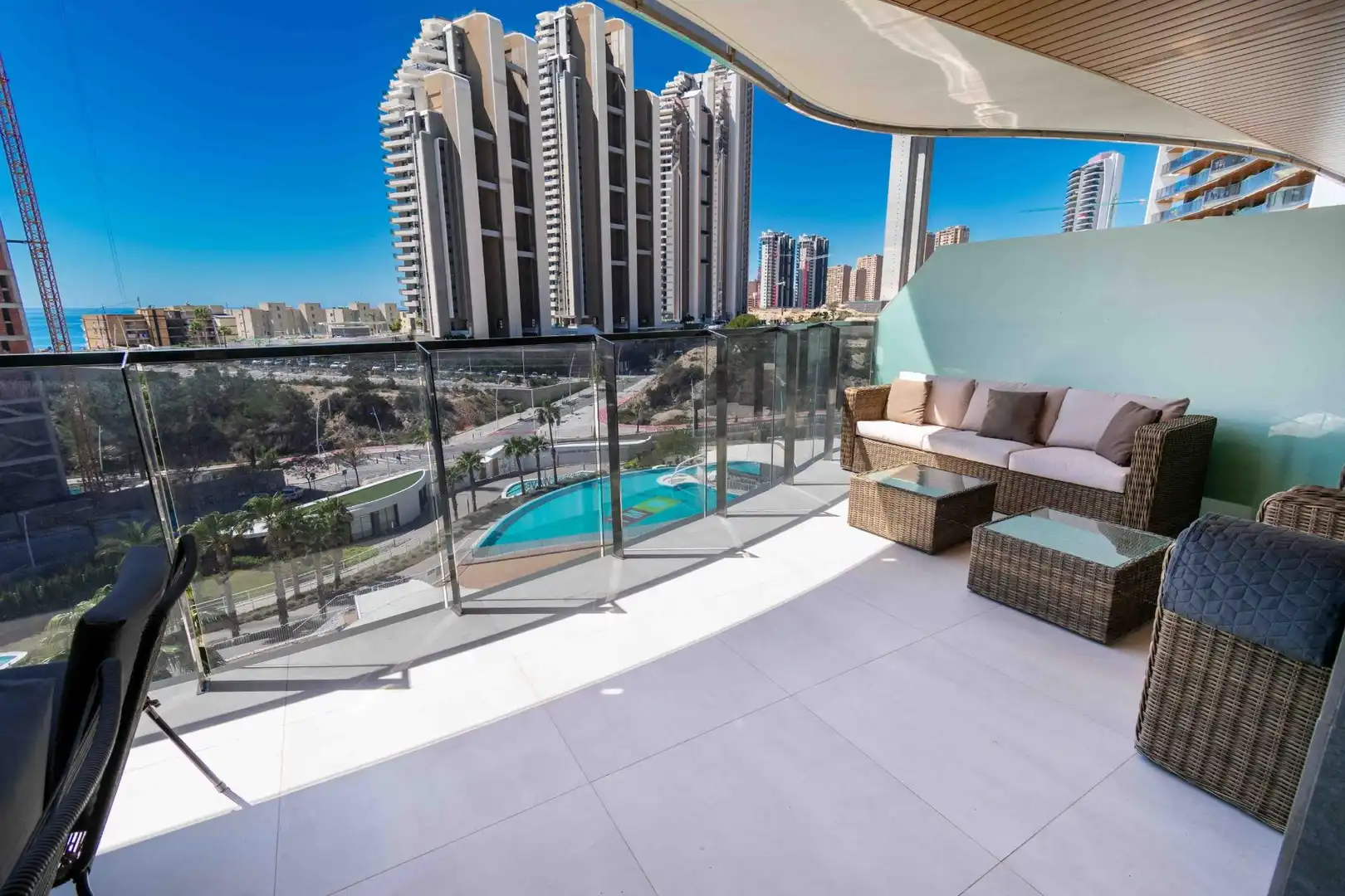 Apartment with pool for sale in Via Parque, imagen 2