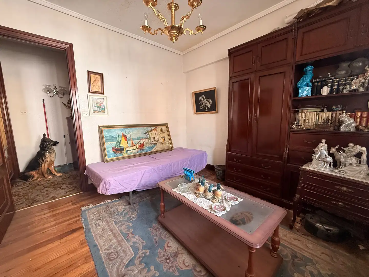 Wohnzimmer von Wohnung zum Verkauf in Barakaldo  mit Heizung, Abstellraum und Balkon