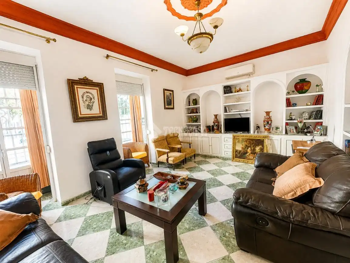 Sala d'estar de Casa o xalet en venda en San Fernando amb Aire condicionat
