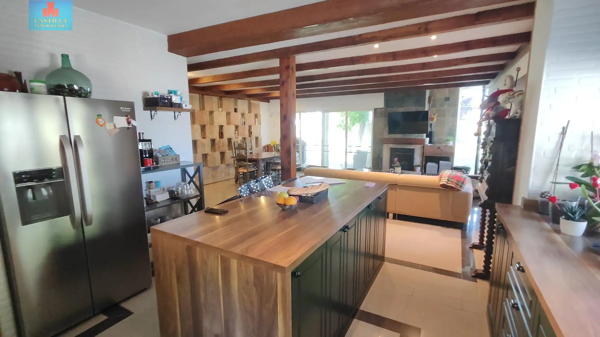 Cocina de Finca rústica en venta en Muñopepe con Calefacción, Jardín privado y Trastero