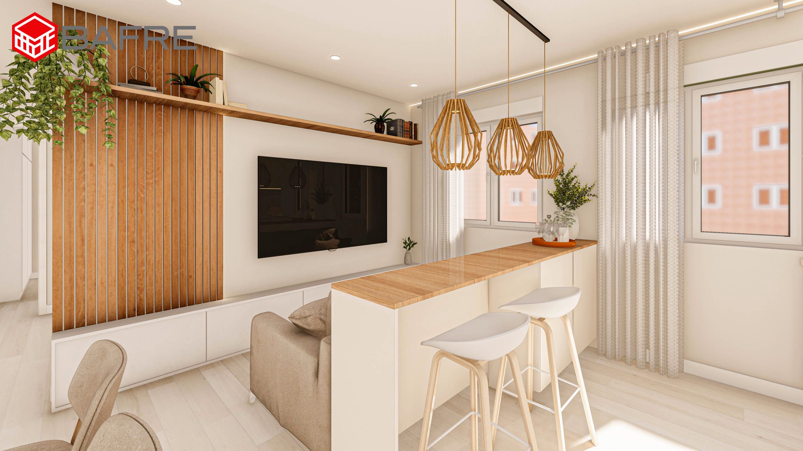 Sala de estar de Piso en venta en  Madrid Capital con Calefacción y Terraza