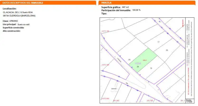 Rustikales Grundstück zum Verkauf in Olèrdola, imagen 5