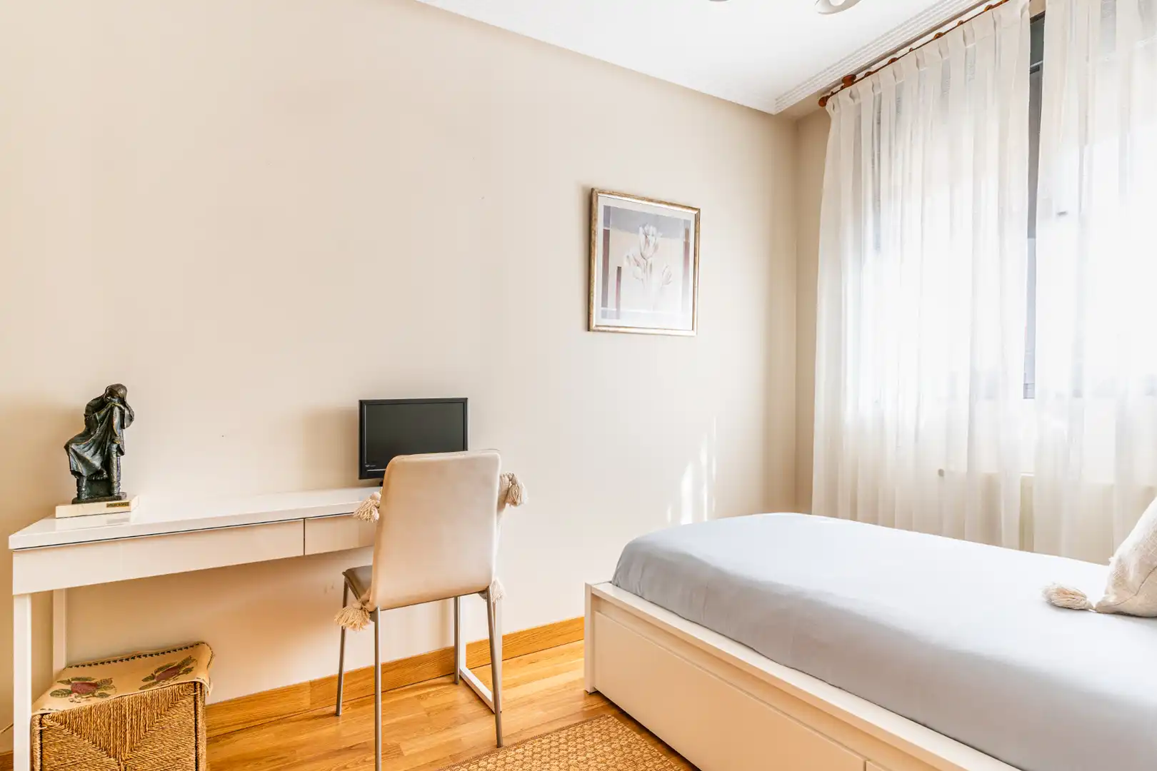 Schlafzimmer von Wohnung zum Verkauf in Las Rozas de Madrid mit Klimaanlage, Heizung und Parkett