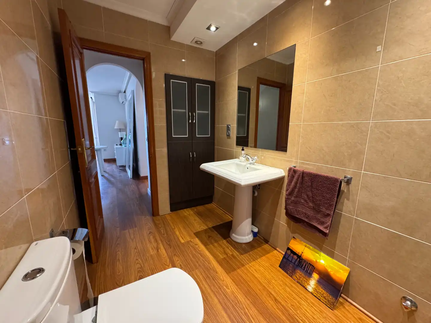 Baño de Piso de alquiler en Santa Pola con Aire acondicionado, Calefacción y Terraza