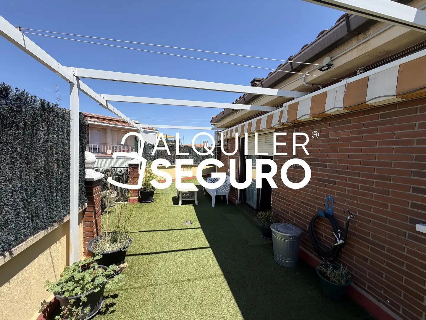 Terrace of Flat for rent in Madrid  with Air Conditioner, Heating and Terrace