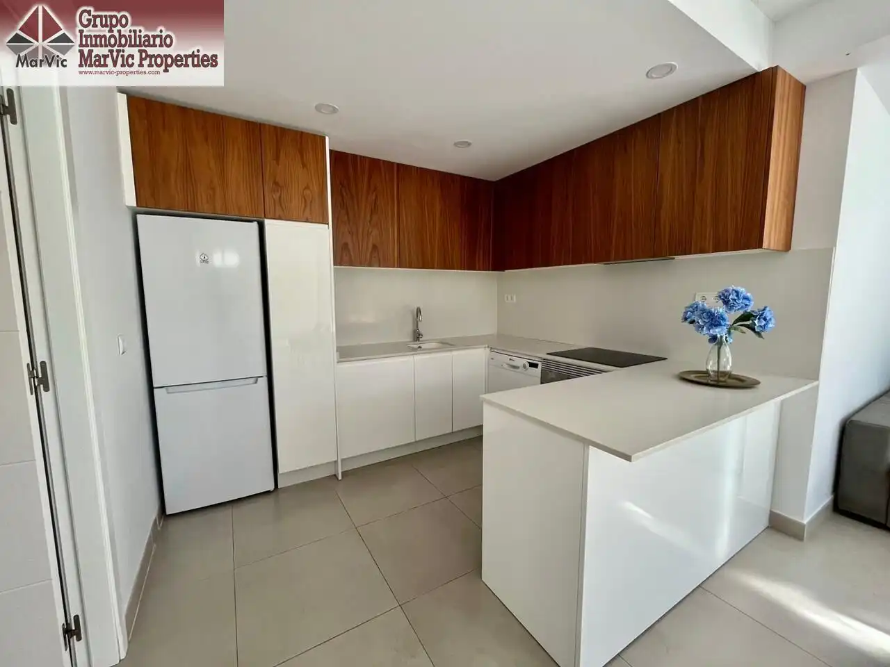 Cocina de Casa o chalet en venta en La Nucia con Aire acondicionado, Jardín privado y Terraza